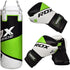 RDX 2FT GREEN PUNCH BAG & GLOVES SET-5